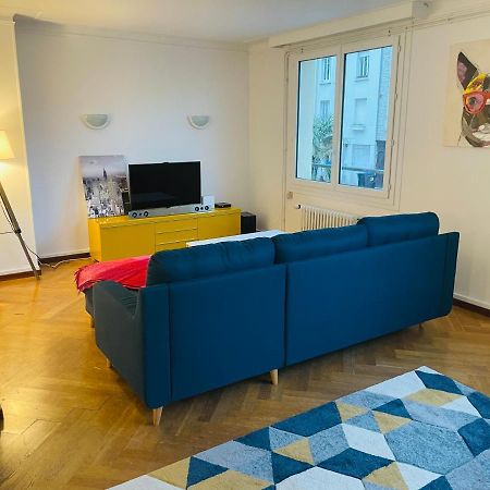 Charmant Appartement De Coeur De Ville - 2 Chambres Lits Queen Size - Netflix - Wifi แชร์บูร์ก อ็อง กงต็องแต็ง ภายนอก รูปภาพ