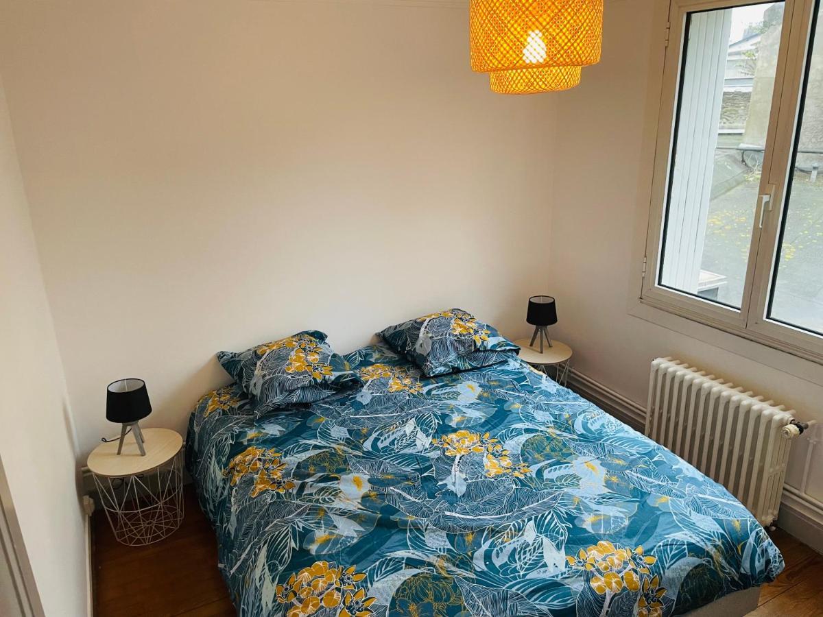 Charmant Appartement De Coeur De Ville - 2 Chambres Lits Queen Size - Netflix - Wifi แชร์บูร์ก อ็อง กงต็องแต็ง ภายนอก รูปภาพ